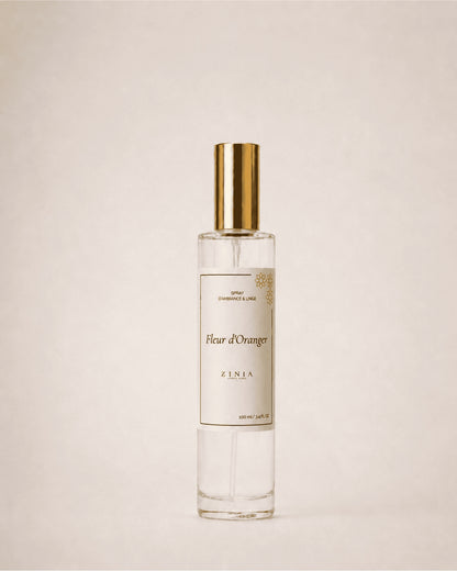 Zinia Néroli — Spray d'Ambiance Fleur d'Oranger 100ml, flacon verre