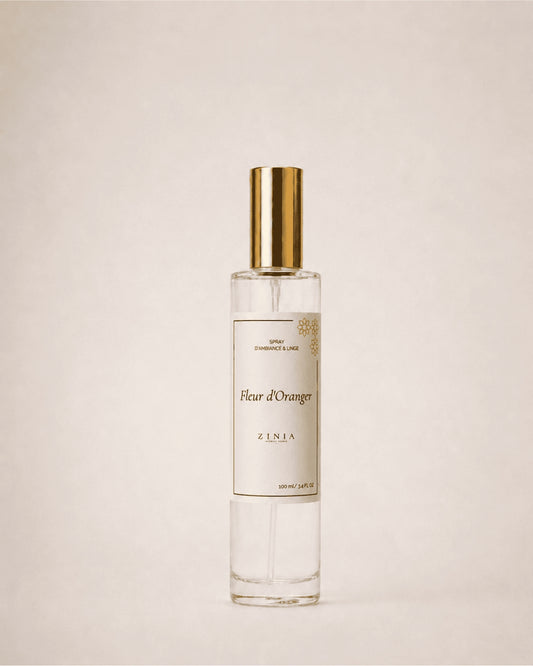 Zinia Néroli — Spray d'Ambiance Fleur d'Oranger 100ml, flacon verre
