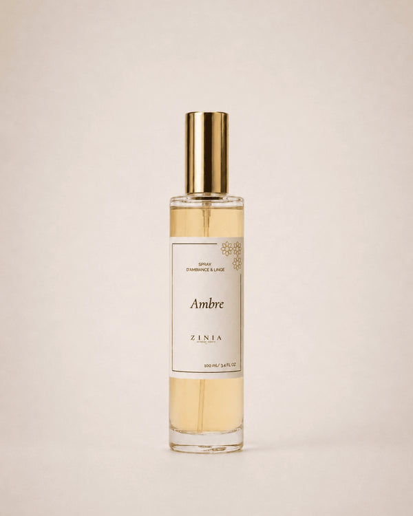 AMBRE · Spray d'Ambiance & Linge — Accord Oriental de Marrakech